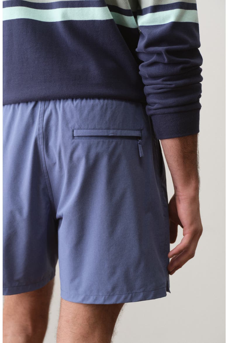 Lined Sport and Swim Shorts, Alternate, color, COASTAL FJORD