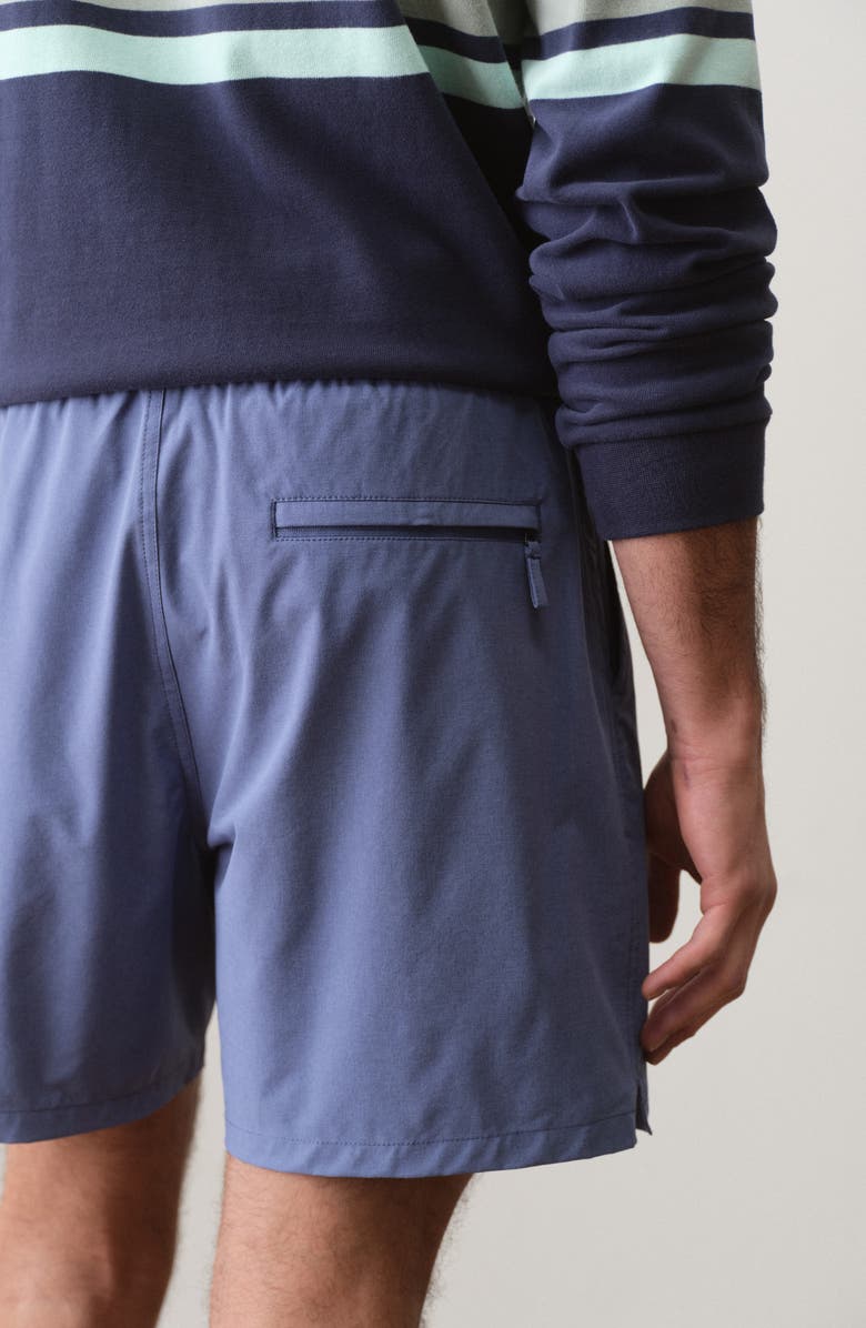 Marine Layer Lined Sport and Swim Shorts, Alternate, color, Coastal Fjord