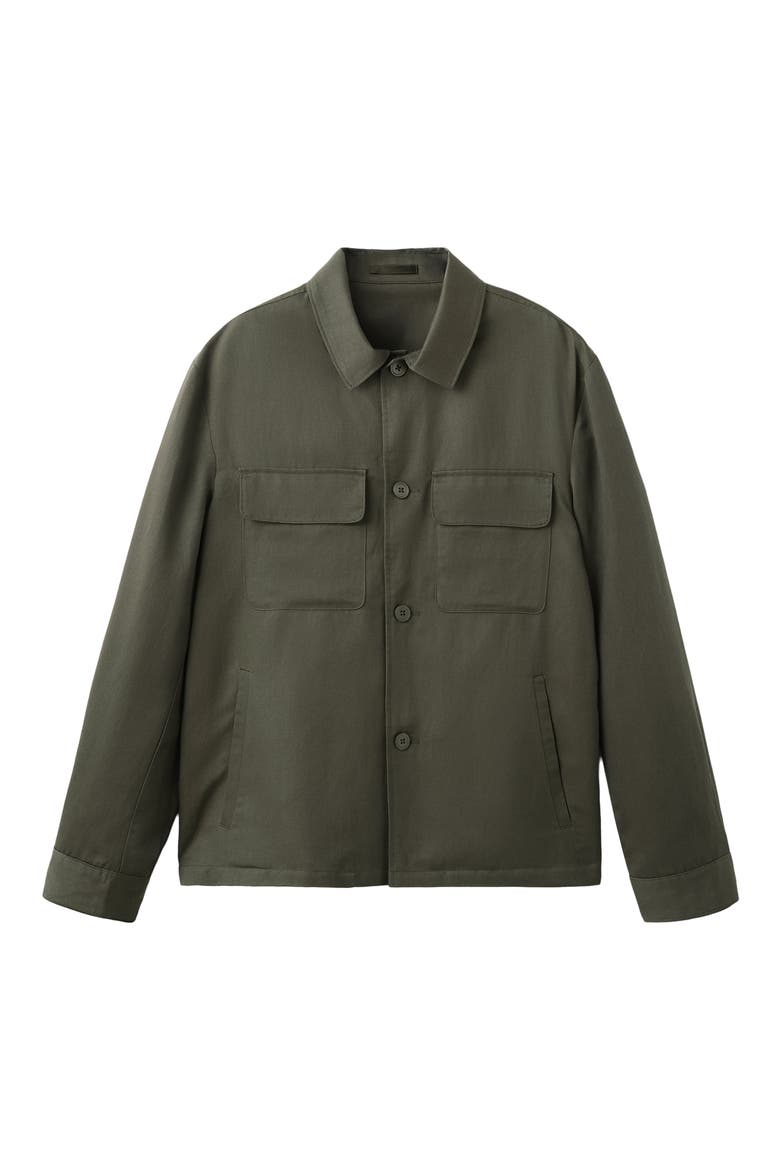 Rucked Back Jacket, Alternate, color, MEDIUM BROWN