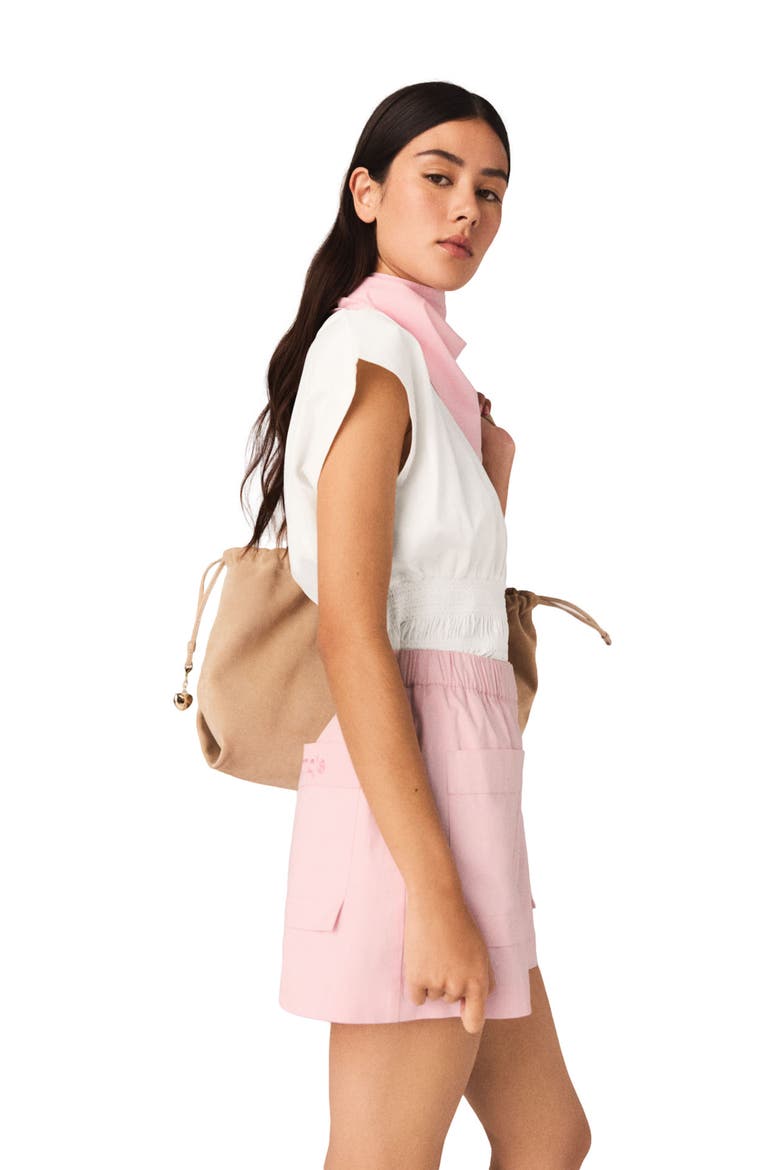 Cotton shorts, Alternate, color, Pink