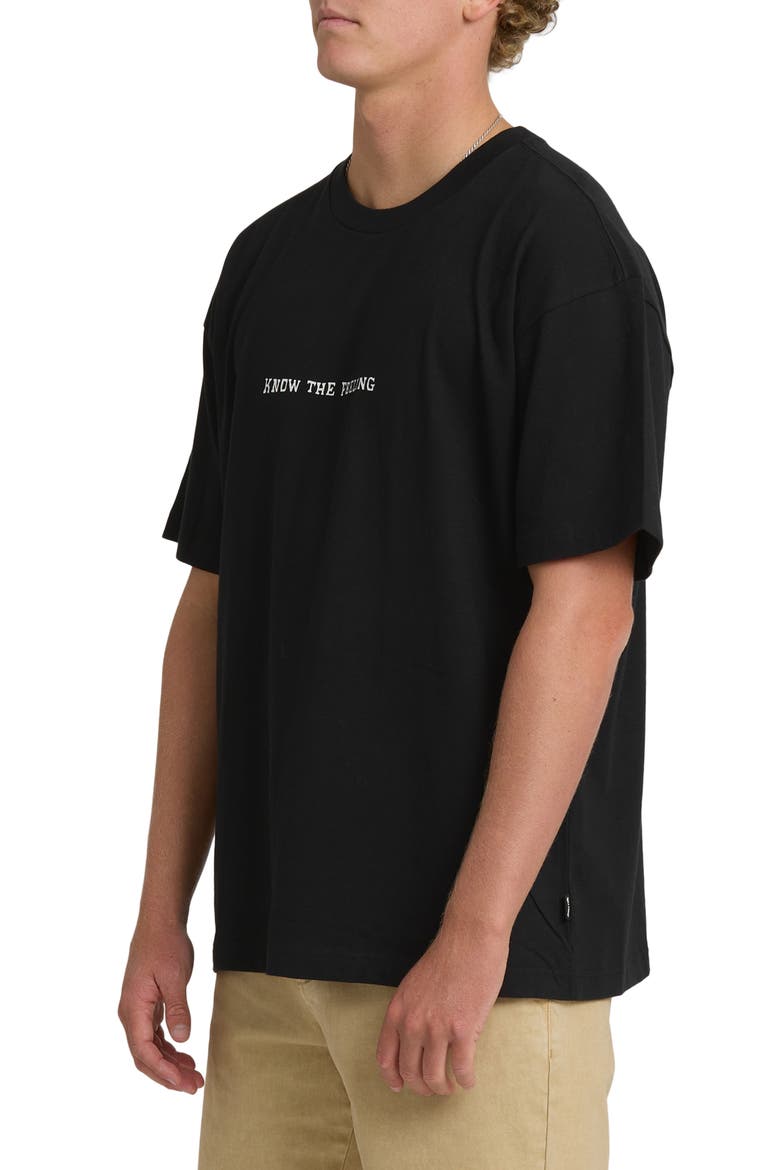 Timeline OG Fit Cotton Graphic T-Shirt, Alternate, color, BLACK