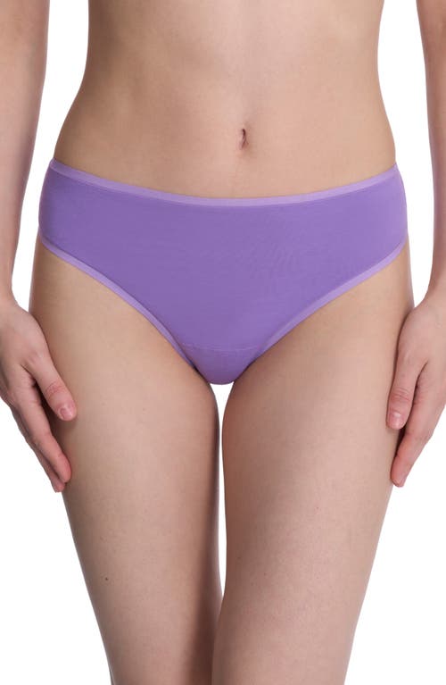 Natori Bliss Bare Cotton High Cut Briefs