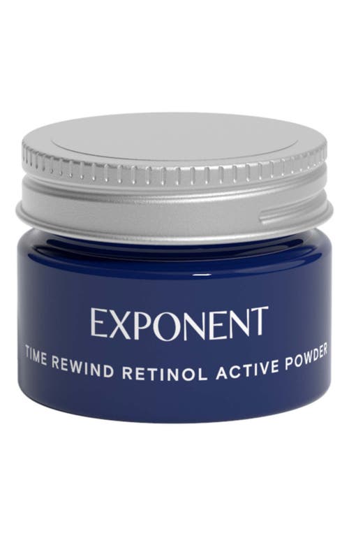 Exponent Beauty Tiem Rewind Retinol Powder Refill In Blue