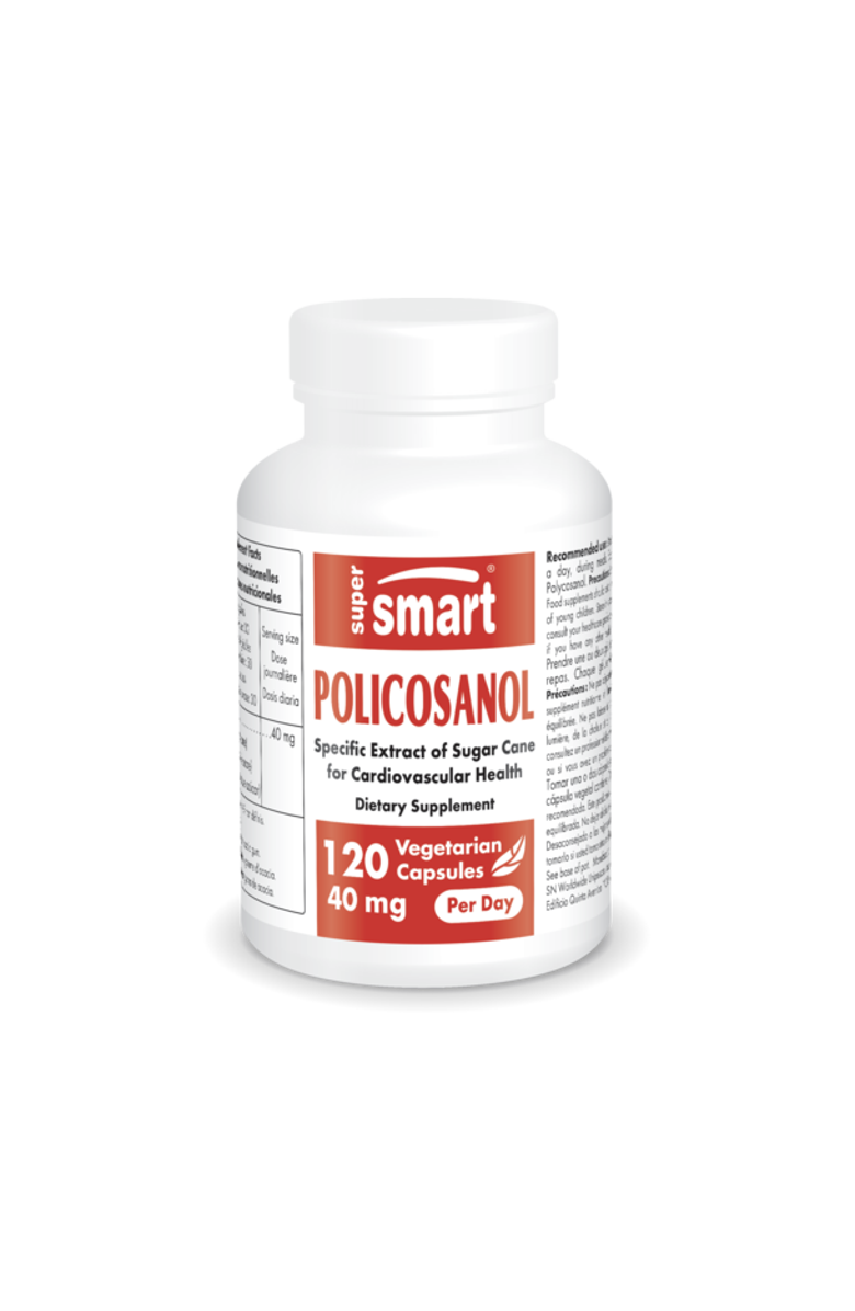 SuperSmart Policosanol 40mg per Day, Main, color, NO COLOR