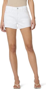 Hudson Jeans Gracie Raw Hem Denim Shorts