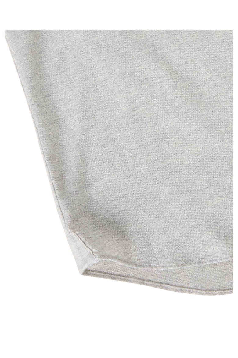 Morgan Luxe Flannel Shirt, Alternate, color, Light Gray