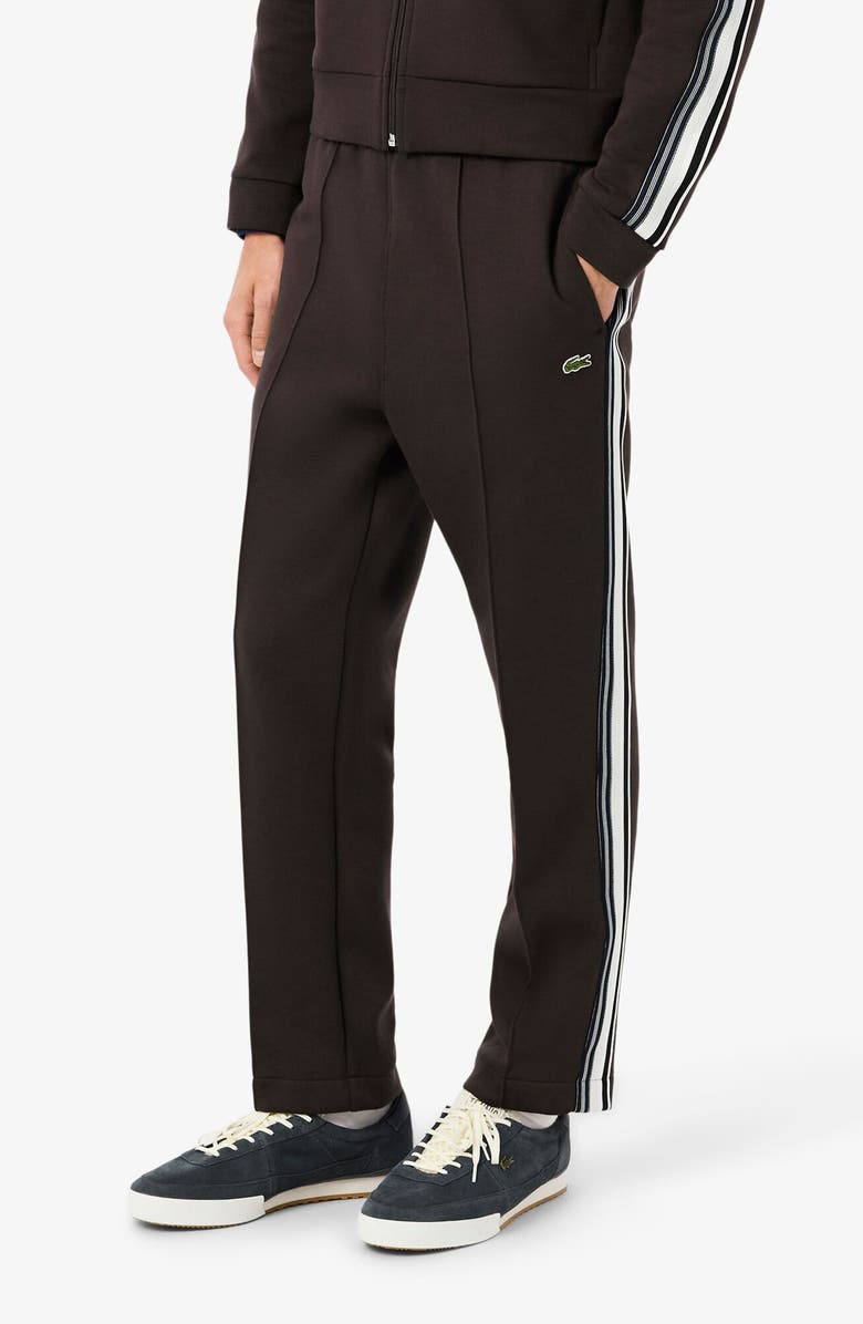 Lacoste Double Face Straight Leg Track Pants, Main, color, Skb Port