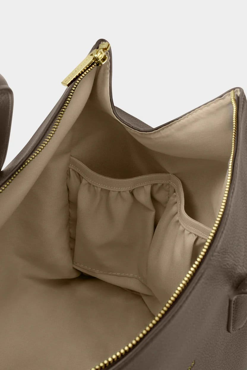 Katie Loxton Milan Cabin Bag in Mink, Alternate, color, Mink