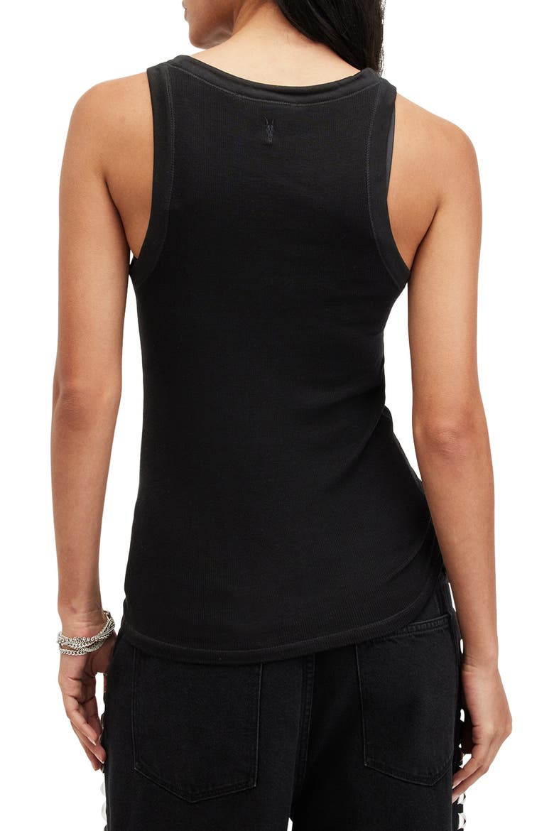 Rina Tank Top, Alternate, color, BLACK