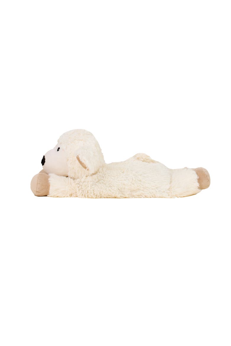Laying Down Sheep Plush Toy, Alternate, color, Light Pastel Brown