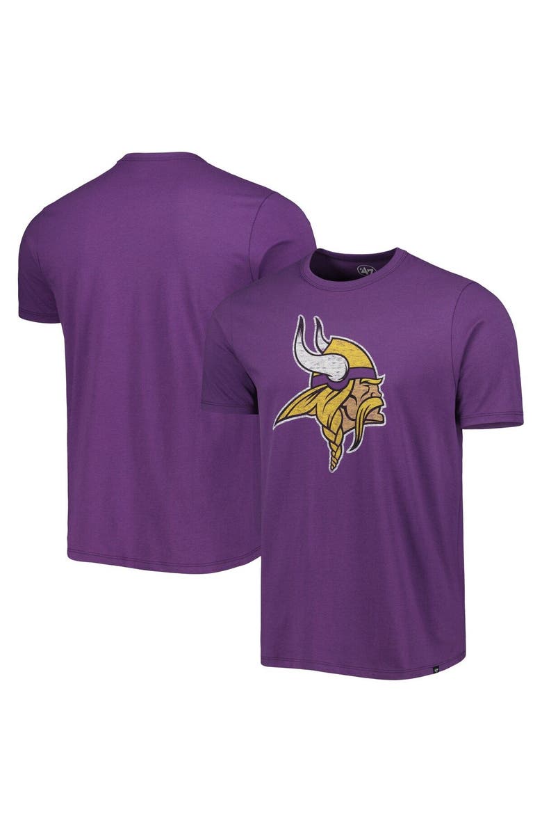 '47 Men's '47 Purple Minnesota Vikings Premier Franklin T-Shirt, Main, color, Purple