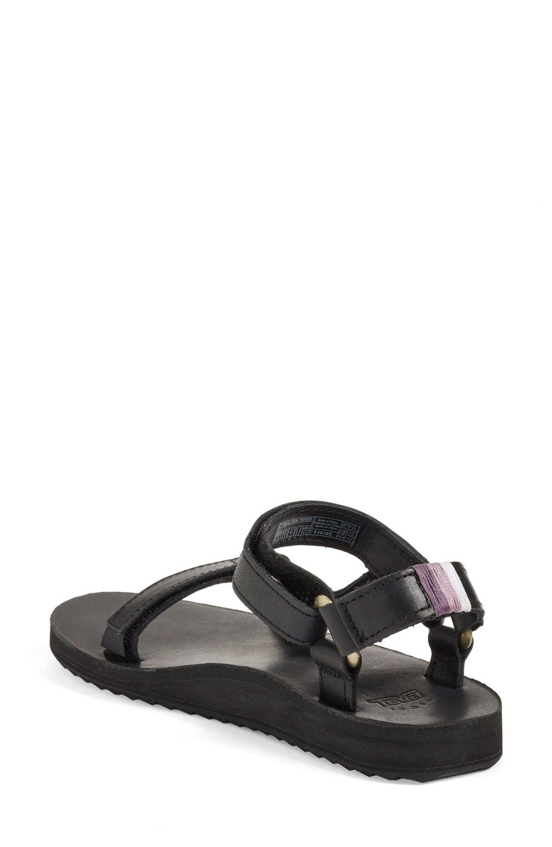 Teva 'Original Universal' Leather Sandal, Alternate, color, 