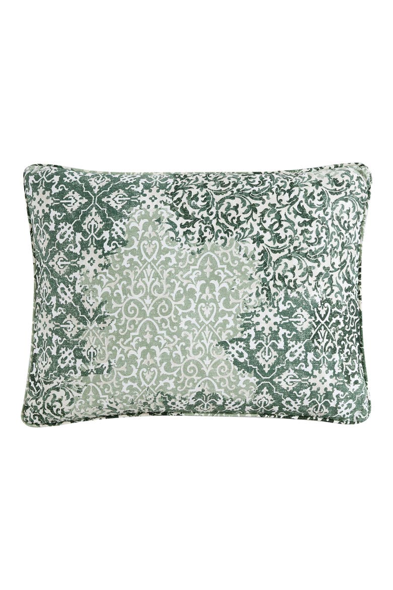 Abingdon Cotton Sateen Duvet Cover & Sham Set, Alternate, color, DARK GREEN