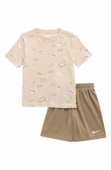 Nike Kids' Logo T-shirt & Shorts