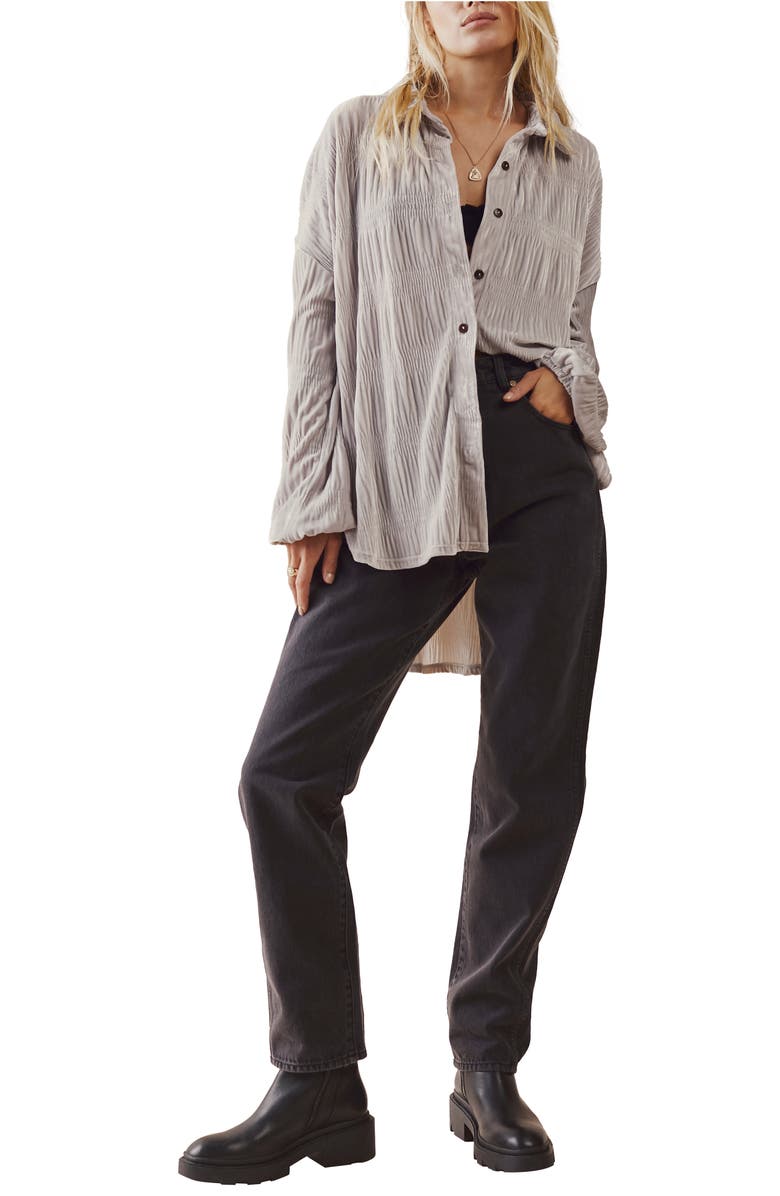 Free People My Best Button-Up Top, Alternate, color, 