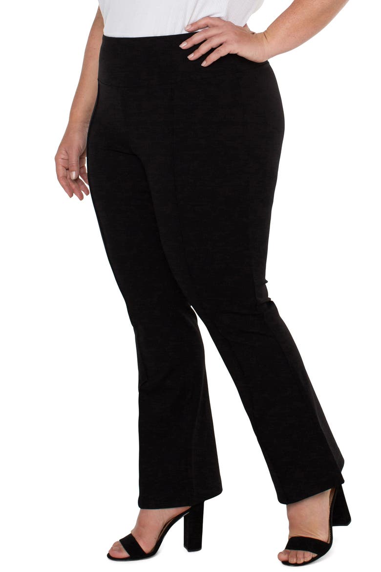 Pearl Flare Pants, Alternate, color, BLACK