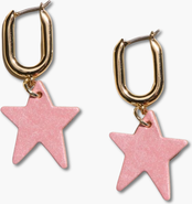 Nickel & Suede Tate Earrings