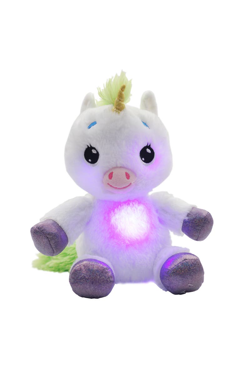 Happpy Nappers Lullabrites Unicorn Musical Light Up Plush, Alternate, color, Multicolored