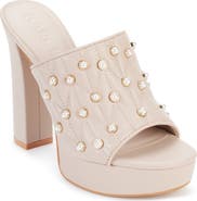 KARL LAGERFELD PARIS Aviva Platform Sandal