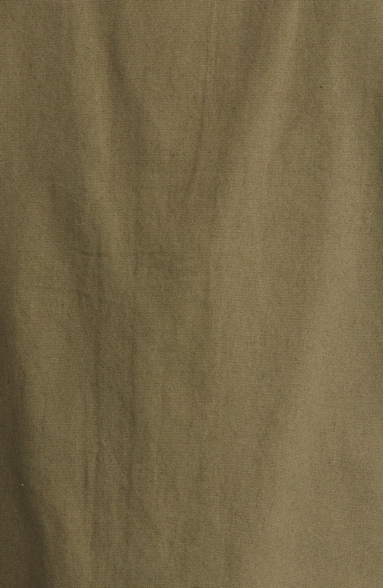 BP. Short Sleeve Canvas Button-Up Shirt, Alternate, color, 