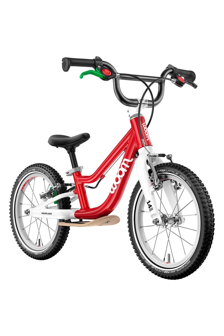Go 1 Plus 14In Balance Bike - Kids', Alternate, color, Woom Red