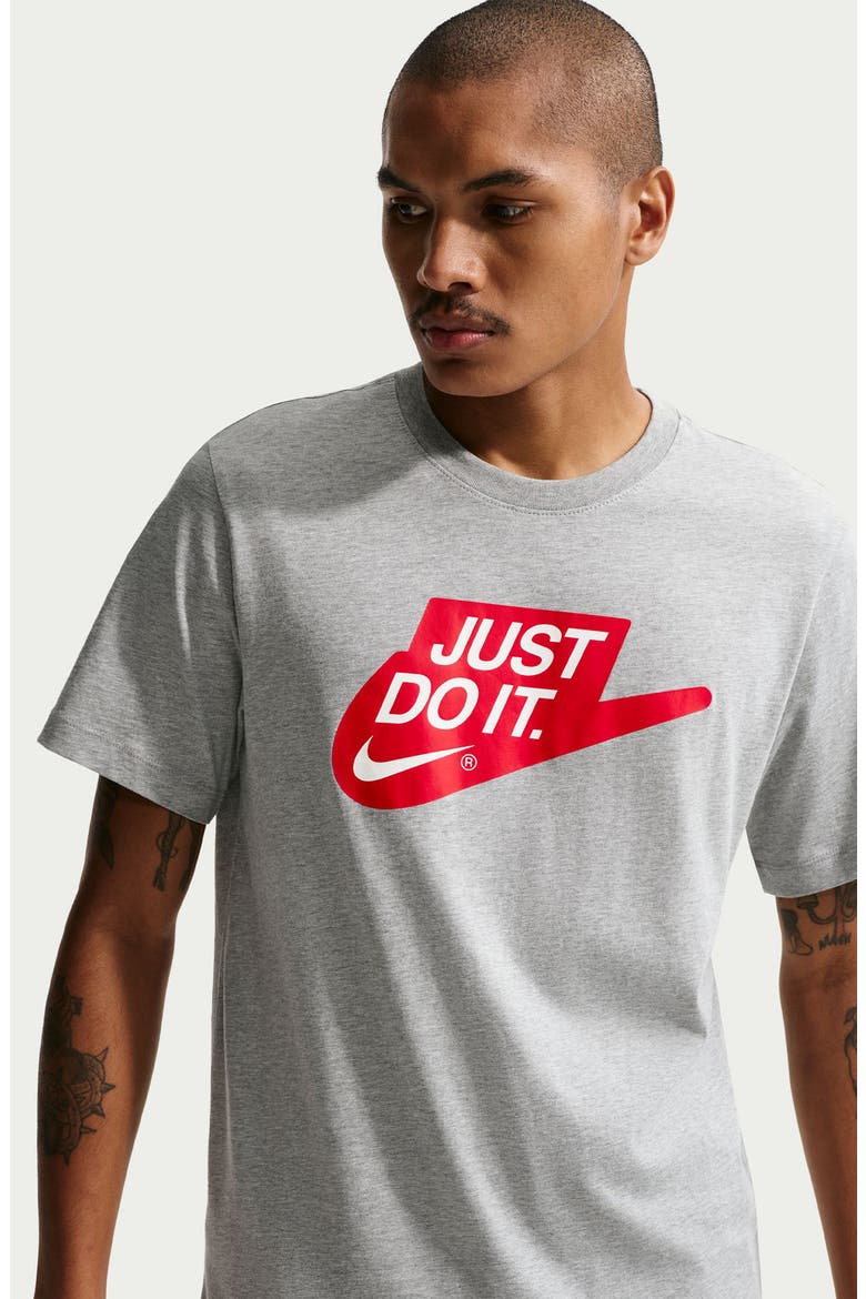 Sportswear Just Do It T-Shirt, Alternate, color, DARK GREY HEATHER