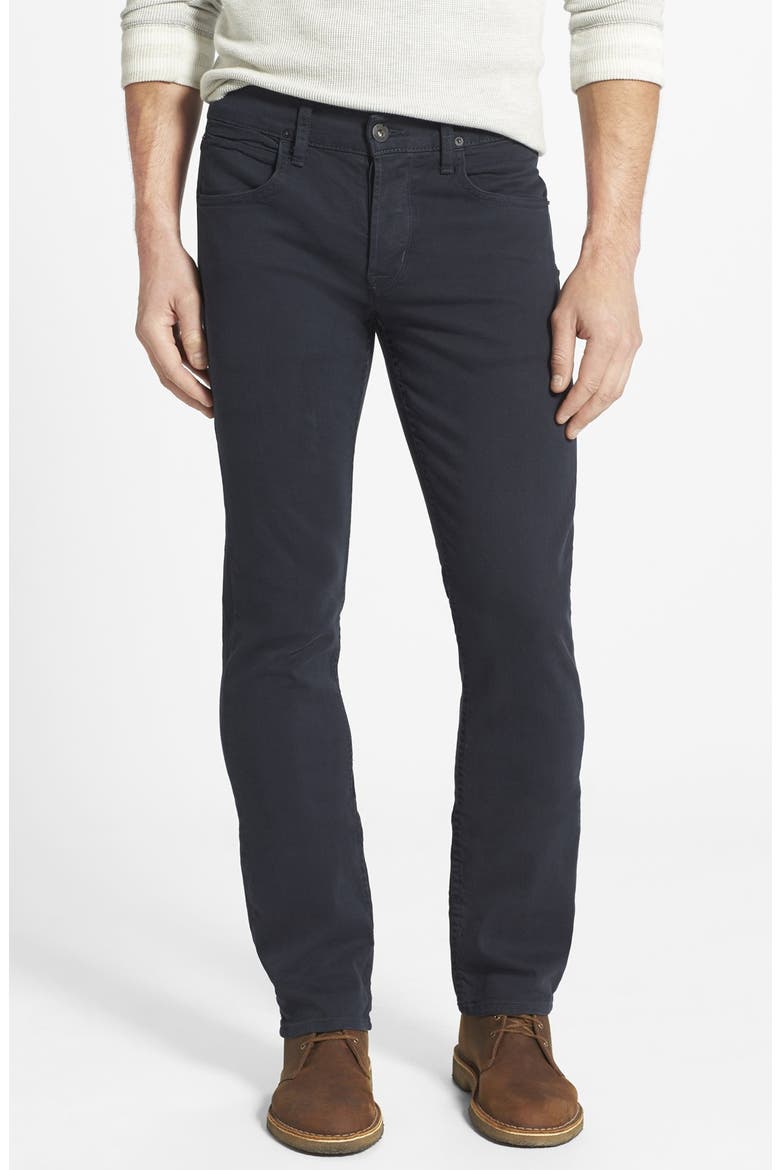 'Byron' Slim Straight Leg Jeans, Main, color, MIDNIGHT
