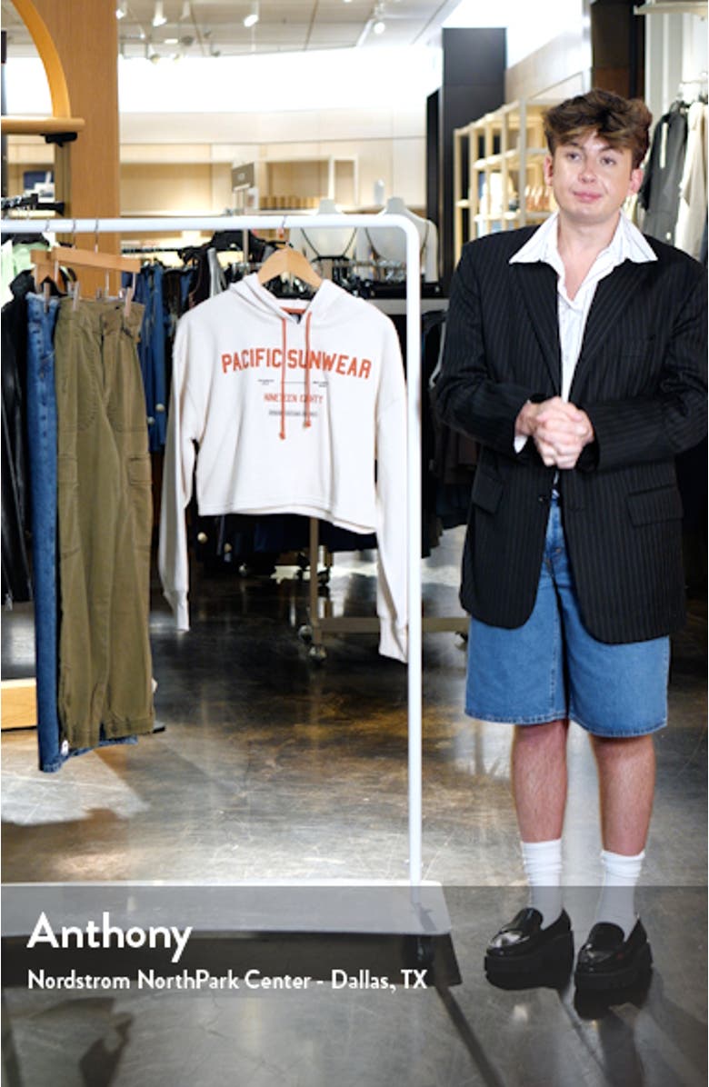 1980 Boxy Crop Hoodie, sales video thumbnail