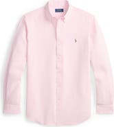 Polo Ralph Lauren Classic Fit Stripe Cotton Seersucker Button-Down Shirt
