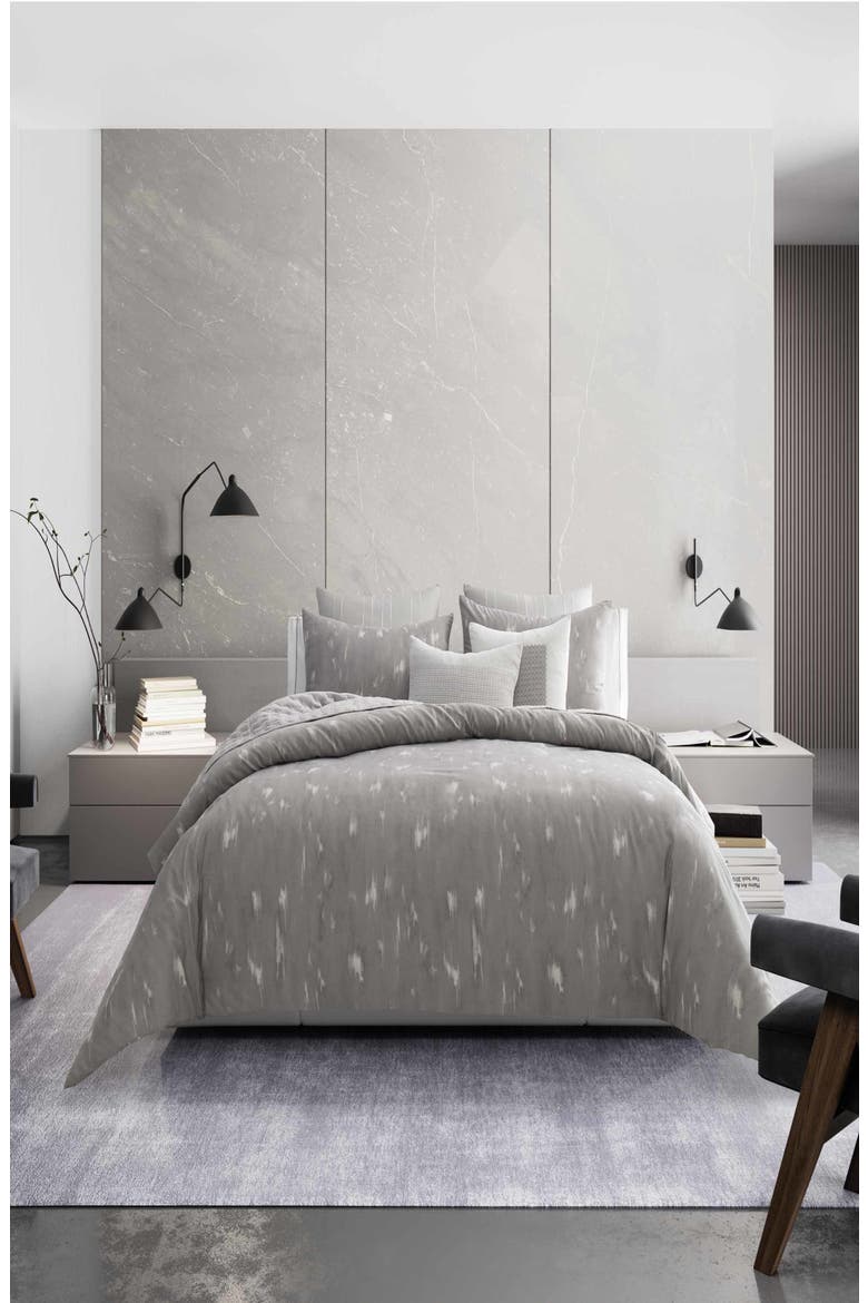 Silver Birch Comforter & Sham Set, Alternate, color, SILVER
