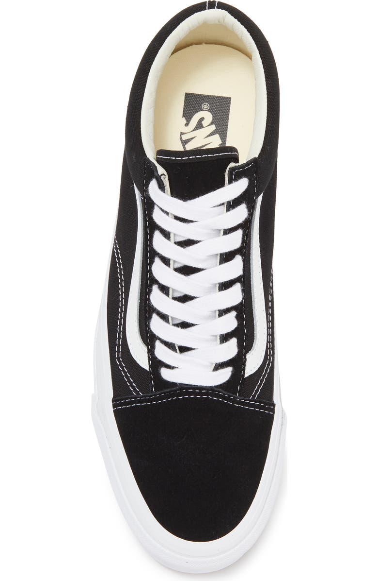 Vans Premium Old Skool Canvas Sneaker, Alternate, color, Lx Black/ White
