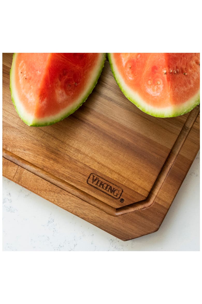 Acacia Wood Carving Board with Juice Groove, Alternate, color, NO COLOR