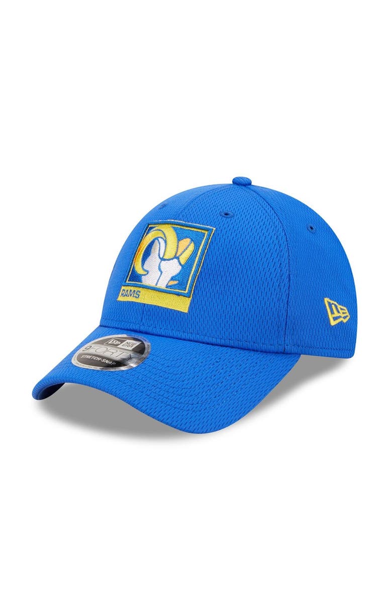 New Era Men's New Era Royal Los Angeles Rams Framed AF 9FORTY Snapback Hat, Main, color, Royal