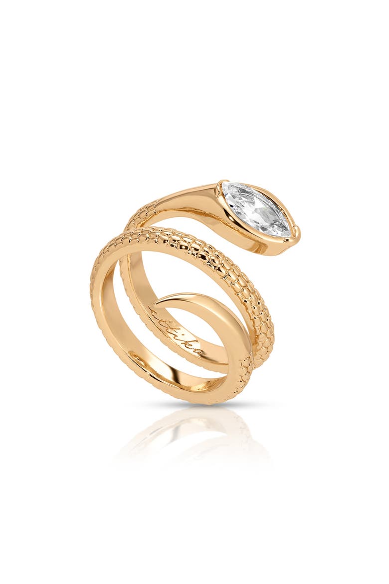 Marquise Coiled Ring, Main, color, GOLD