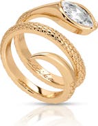 Ettika Marquise Coiled Ring