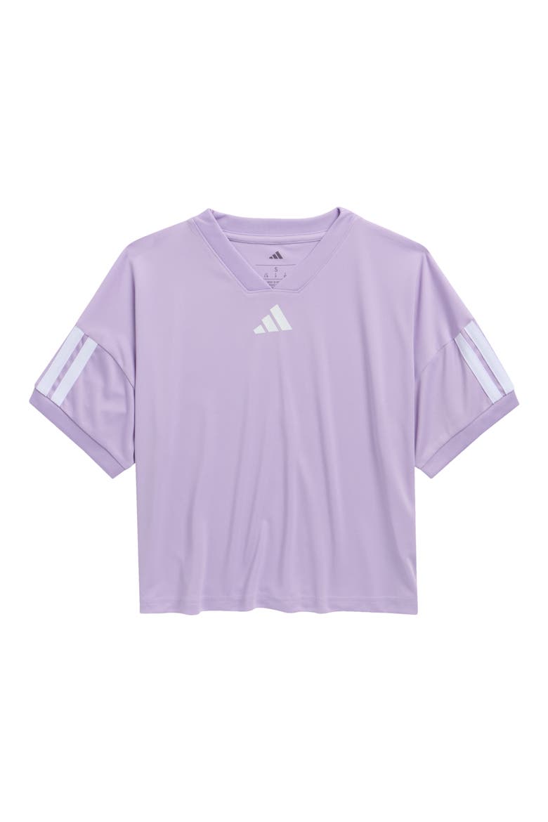 Kids' Short Sleeve Jersey Top, Main, color, POWDER PLUM