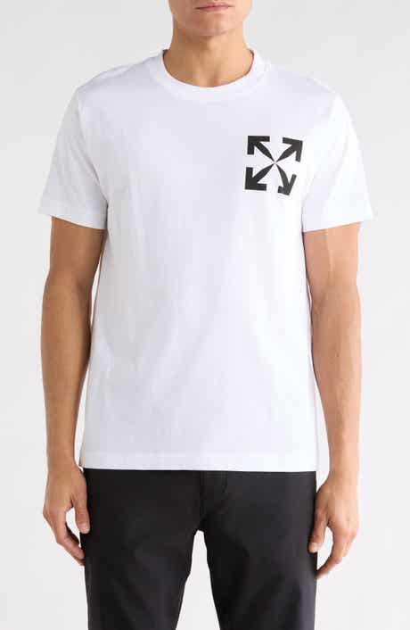 Off-White Single Arrow Slim Fit Short Sleeve T-Shirt