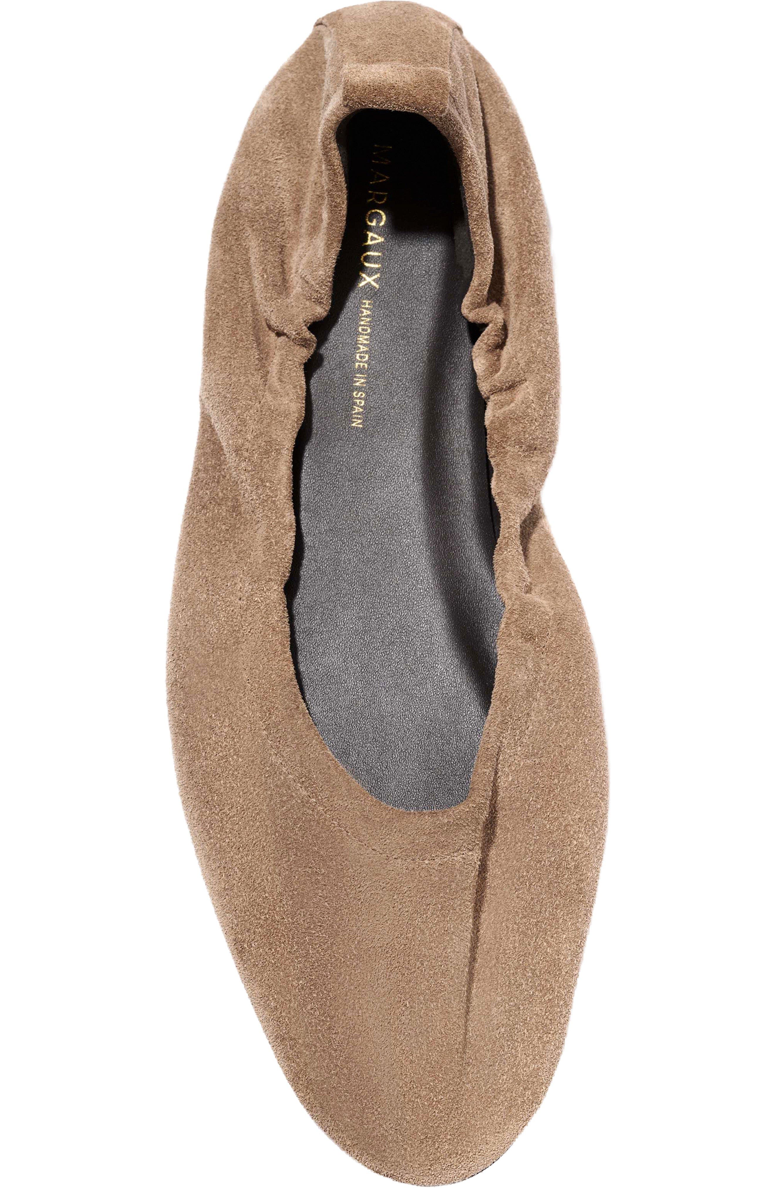 The Pascale Flat, Alternate, color, Cappuccino Suede
