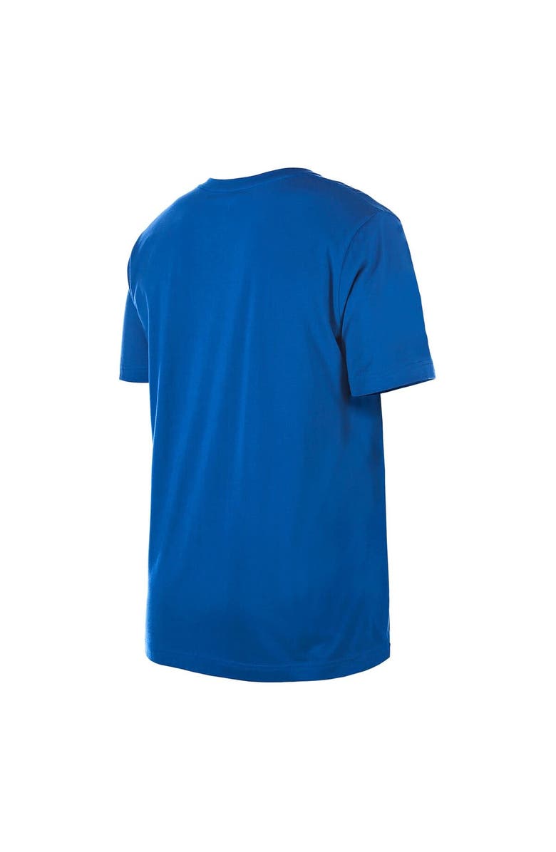 New Era Men's New Era Blue Sacramento Kings 2024/25 City Edition Chenille Heavyweight T-Shirt, Alternate, color,