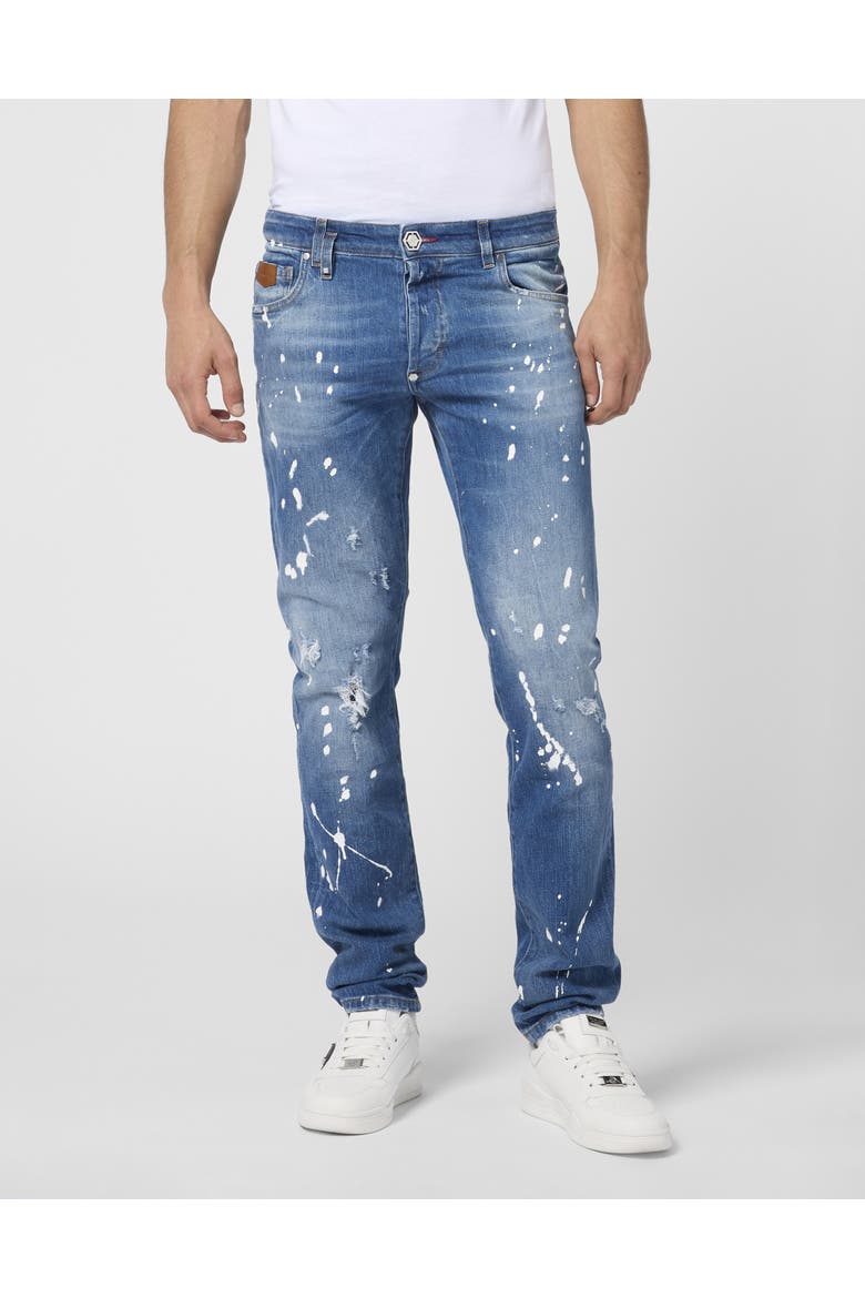 5-Pocket Super Straight Cut Jeans Pp Men, Main, color, Madrid