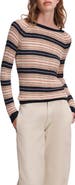 rag & bone Teresa Striped Silk Blend Sweater