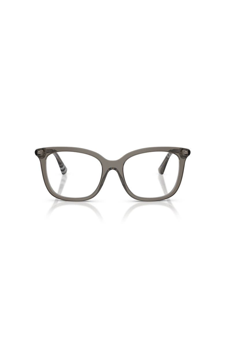 53mm Square optical glasses, Alternate, color, Grey