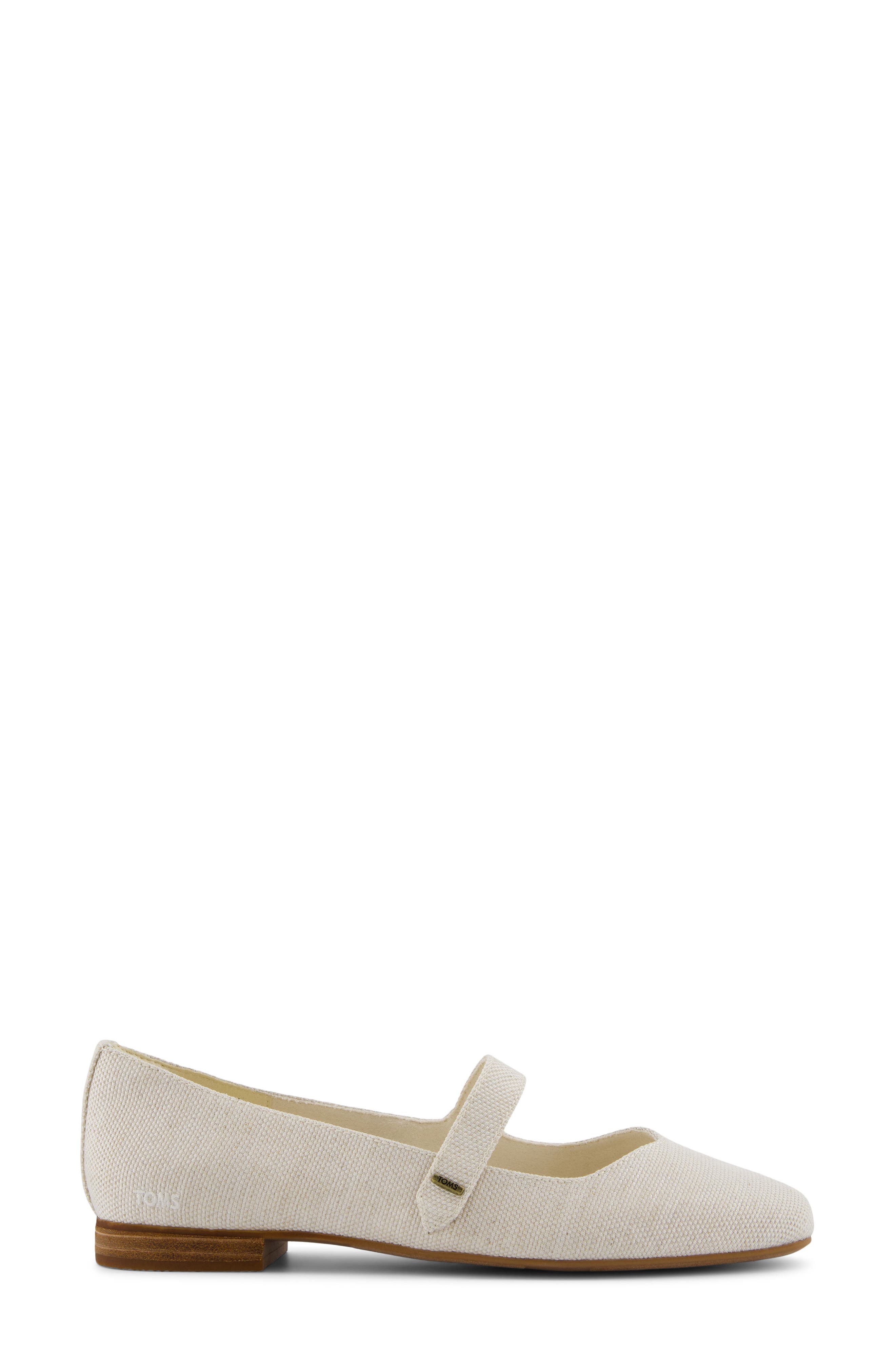 Bianca Mary Jane Flat, Alternate, color, NATURAL