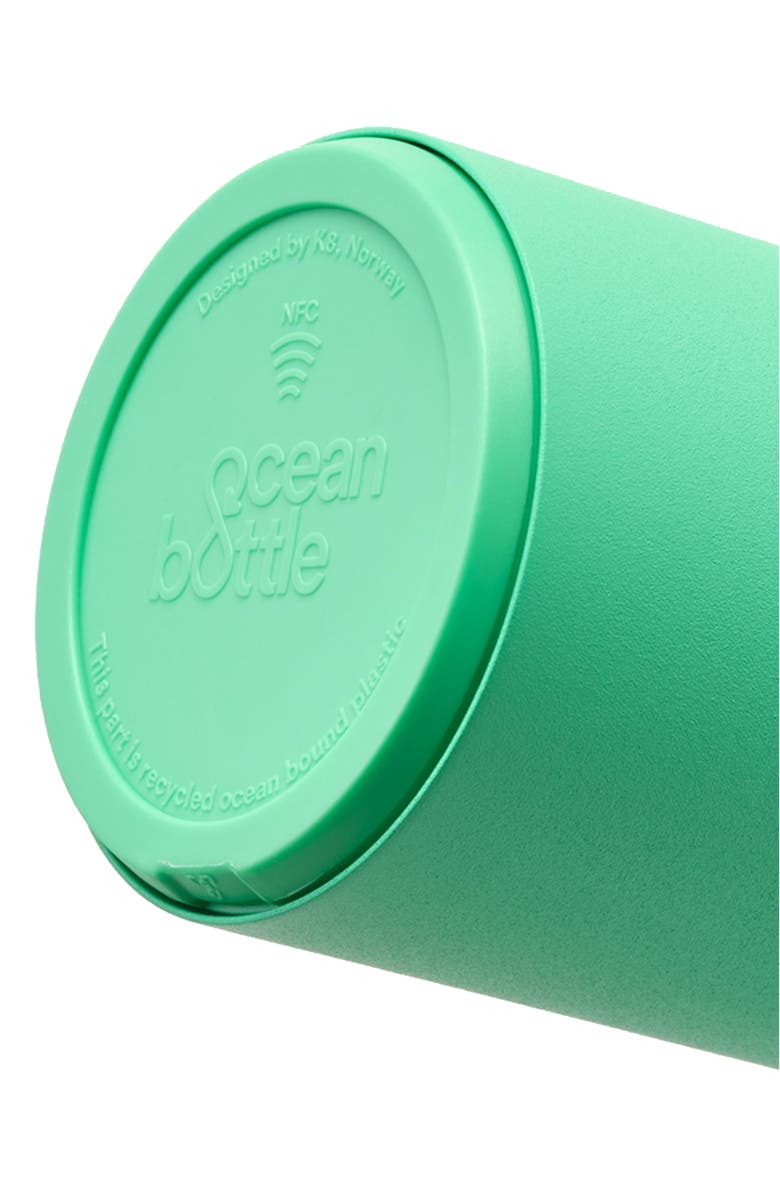Ocean Bottle Coral Collection Original 17-Ounce Bottle & Lid Set, Alternate, color, Plankton Green