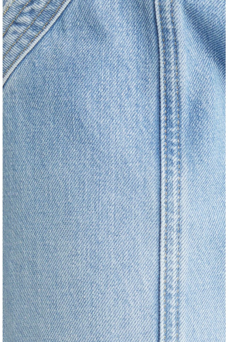 High Waist Utility Straight Leg Jeans, Alternate, color, ACAPELLA