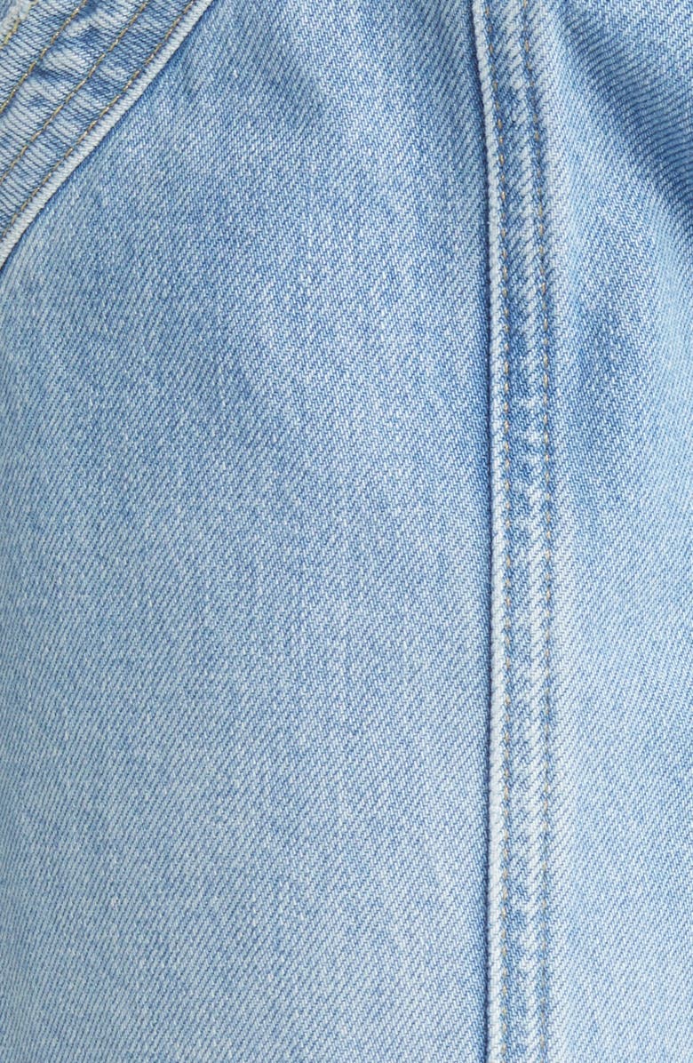 FRAME High Waist Utility Straight Leg Jeans, Alternate, color,