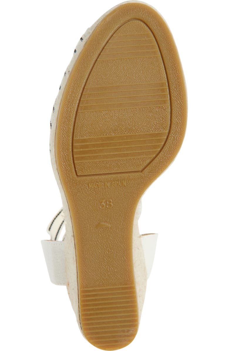 Toni Pons Wraparound Espadrille Wedge, Alternate, color, Cru-Negre