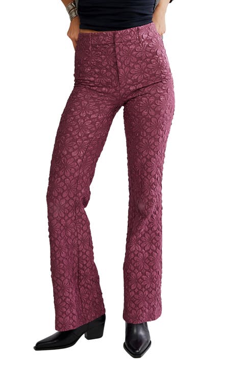 Runaway Floral Flare Pants