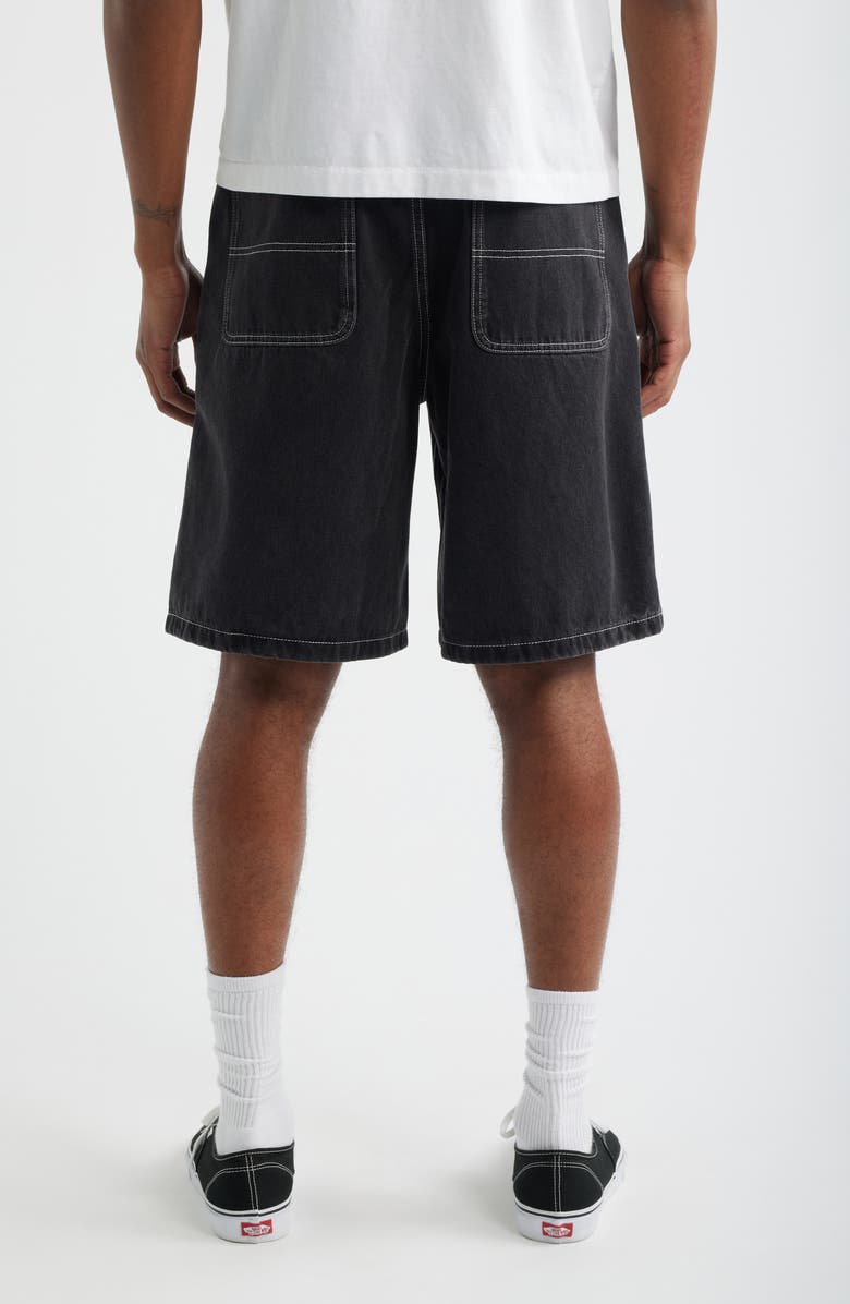 Rip Curl Liquid Trips Denim Shorts, Alternate, color, Washed Black