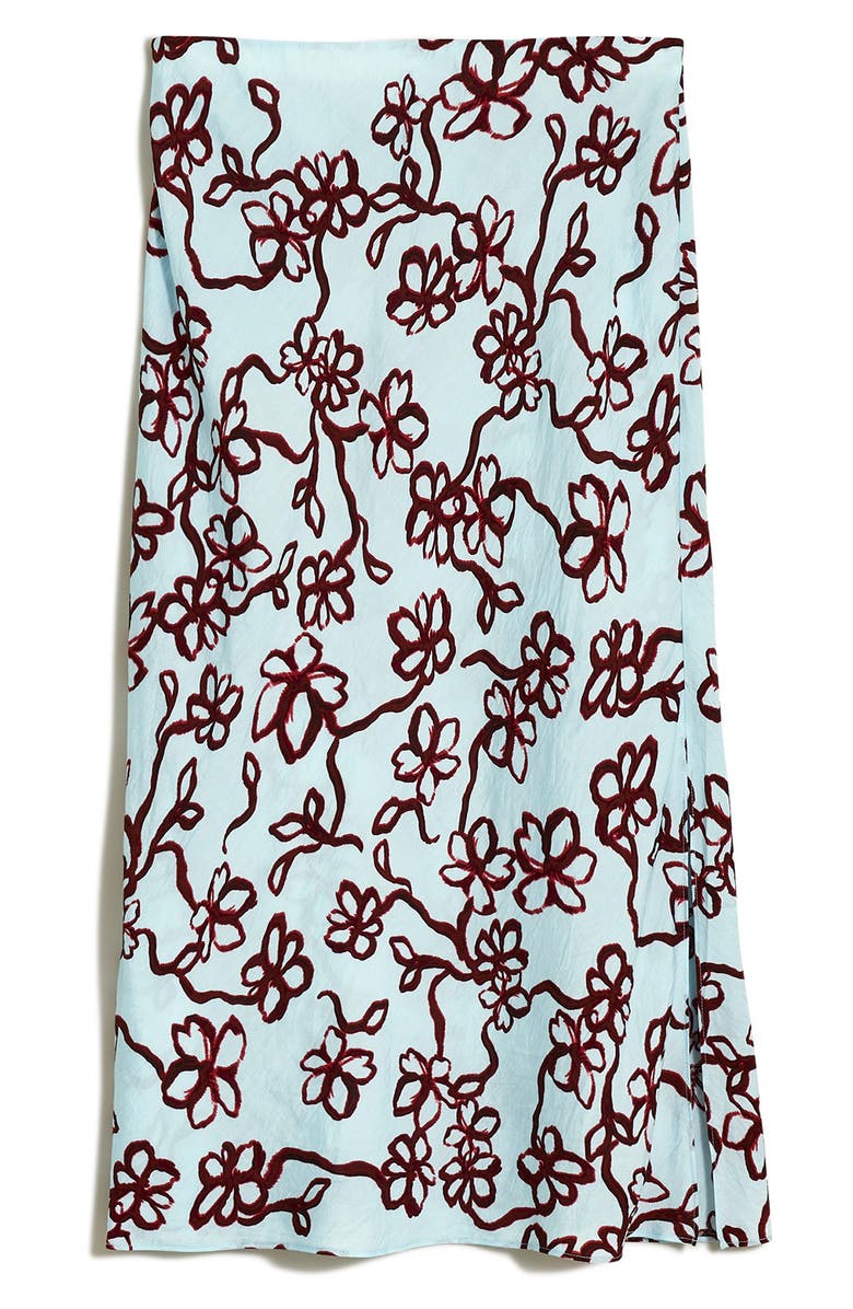 Madewell The Layton Floral Midi Slip Skirt, Alternate, color,